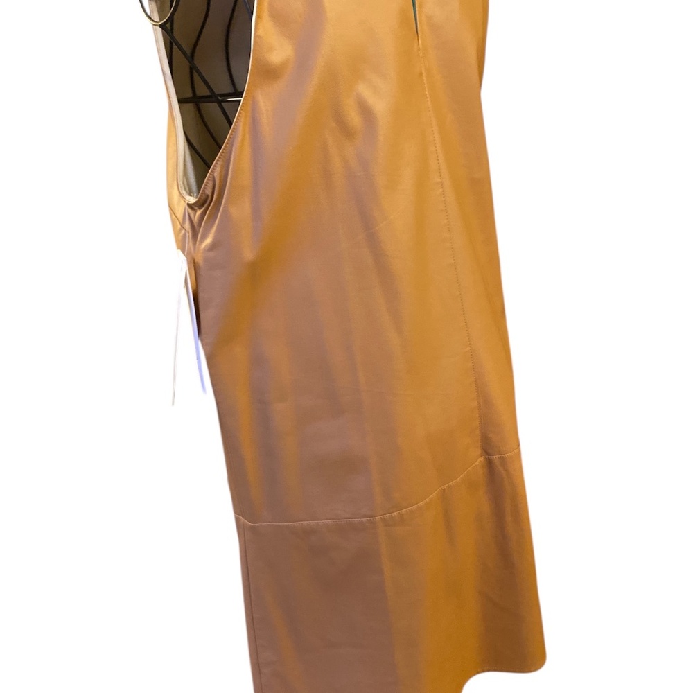 Aqua Design Faux Leather Dress - Picture 7 of 9
